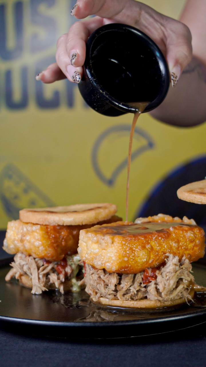 Arepa Agüita e Sapo